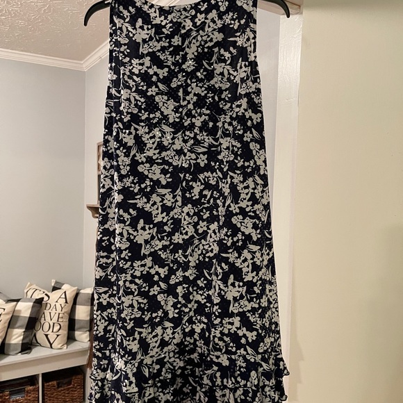 Navy and white sequin dress - Picture 2 of 4